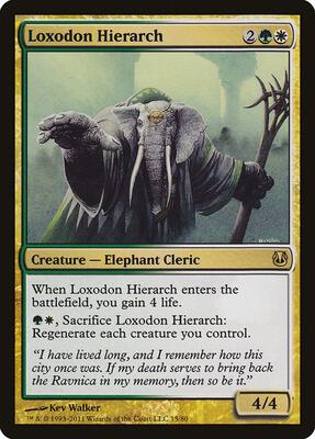 Loxodon Hierarch card from Duel Decks: Ajani vs. Nicol Bolas