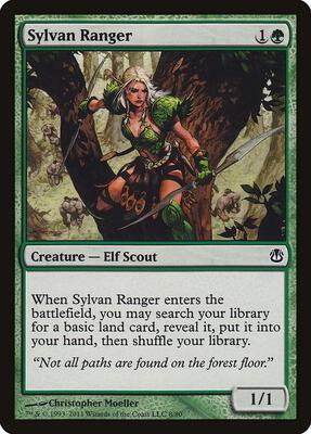 Sylvan Ranger card from Duel Decks: Ajani vs. Nicol Bolas