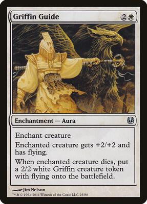 Griffin Guide card from Duel Decks: Ajani vs. Nicol Bolas