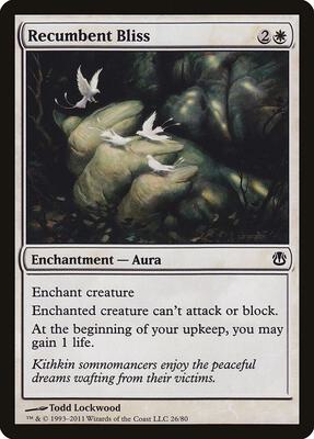 Recumbent Bliss card from Duel Decks: Ajani vs. Nicol Bolas