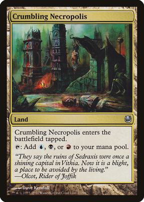 Crumbling Necropolis card from Duel Decks: Ajani vs. Nicol Bolas
