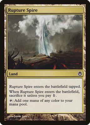 Rupture Spire card from Duel Decks: Ajani vs. Nicol Bolas