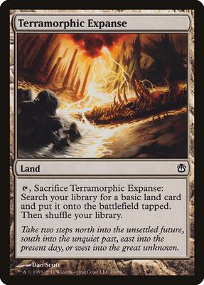 Terramorphic Expanse card from Duel Decks: Ajani vs. Nicol Bolas