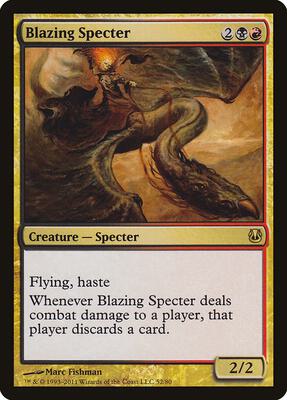 Blazing Specter card from Duel Decks: Ajani vs. Nicol Bolas