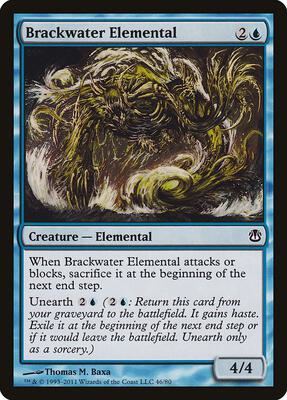 Brackwater Elemental card from Duel Decks: Ajani vs. Nicol Bolas