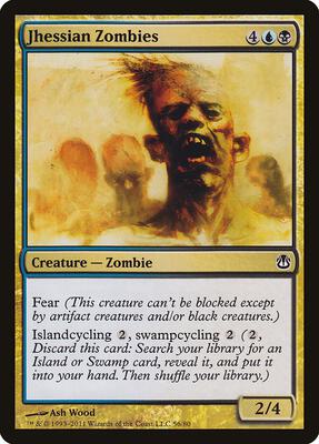 Jhessian Zombies card from Duel Decks: Ajani vs. Nicol Bolas
