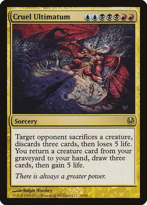 Cruel Ultimatum card from Duel Decks: Ajani vs. Nicol Bolas