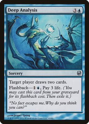 Deep Analysis card from Duel Decks: Ajani vs. Nicol Bolas