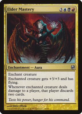 Elder Mastery card from Duel Decks: Ajani vs. Nicol Bolas