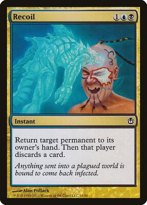 Recoil card from Duel Decks: Ajani vs. Nicol Bolas