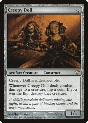 Creepy Doll card from Innistrad