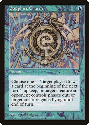Sapphire Charm card from Mirage