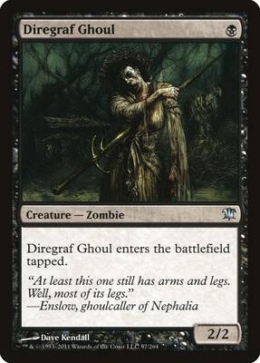Diregraf Ghoul card from Innistrad