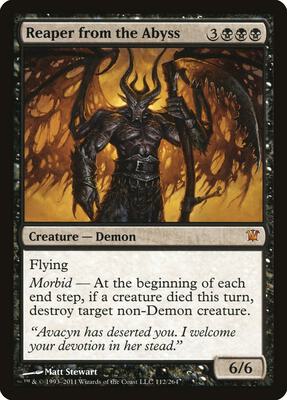 Reaper from the Abyss card from Innistrad