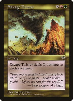 Savage Twister card from Mirage