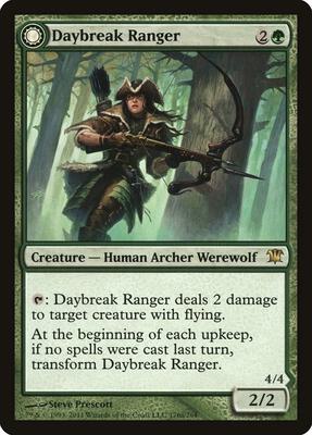 Daybreak Ranger card from Innistrad