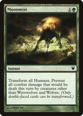 Moonmist card from Innistrad