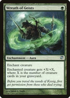 Wreath of Geists card from Innistrad
