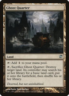 Ghost Quarter card from Innistrad