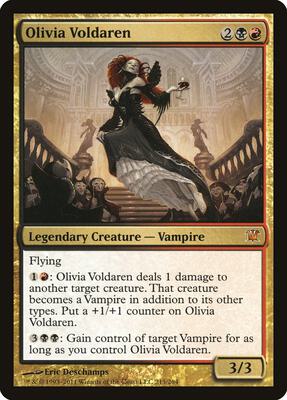 Olivia Voldaren card from Innistrad