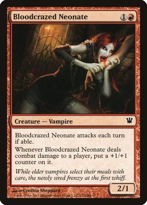 Bloodcrazed Neonate card from Innistrad