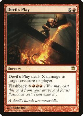 Devil's Play card from Innistrad