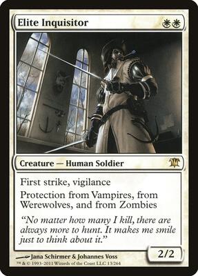 Elite Inquisitor card from Innistrad