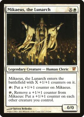 Mikaeus, the Lunarch card from Innistrad