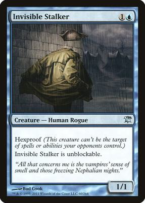 Invisible Stalker card from Innistrad