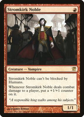 Stromkirk Noble card from Innistrad