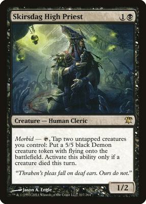 Skirsdag High Priest card from Innistrad