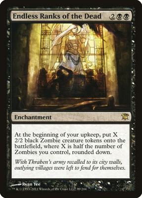 Endless Ranks of the Dead card from Innistrad