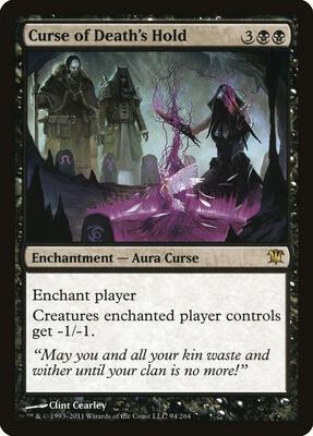 Curse of Death's Hold card from Innistrad