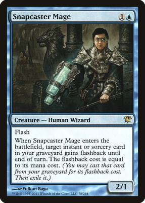 Snapcaster Mage card from Innistrad