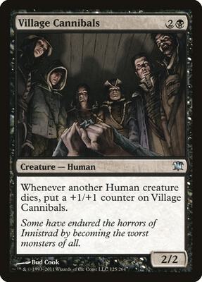 Village Cannibals card from Innistrad