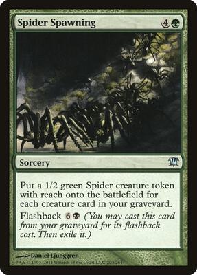 Spider Spawning card from Innistrad