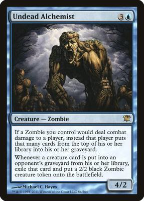 Undead Alchemist card from Innistrad