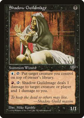 Shadow Guildmage card from Mirage