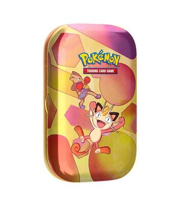 151 Mini Tin [Hitmonchan & Meowth] card from SV: Scarlet & Violet 151