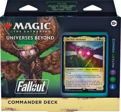 Universes Beyond: Fallout - Mutant Menace Commander Deck card from Universes Beyond: Fallout