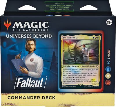 Universes Beyond: Fallout - Science! Commander Deck card from Universes Beyond: Fallout