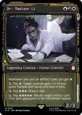 Dr. Madison Li (Showcase) card from Universes Beyond: Fallout