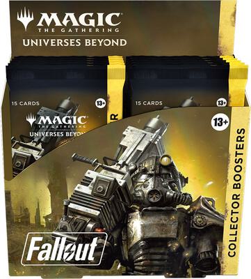 Universes Beyond: Fallout - Collector Booster Display card from Universes Beyond: Fallout