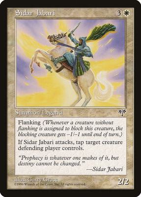 Sidar Jabari card from Mirage