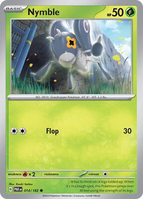 Nymble - 014/182 card from SV04: Paradox Rift