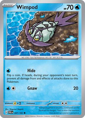 Wimpod - 047/182 card from SV04: Paradox Rift
