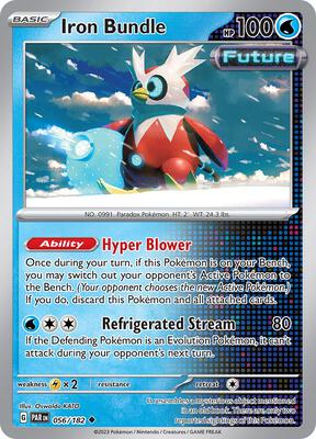Iron Bundle card from SV04: Paradox Rift