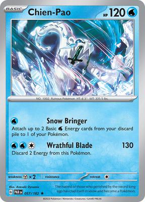 Chien-Pao card from SV04: Paradox Rift