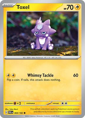 Toxel card from SV04: Paradox Rift