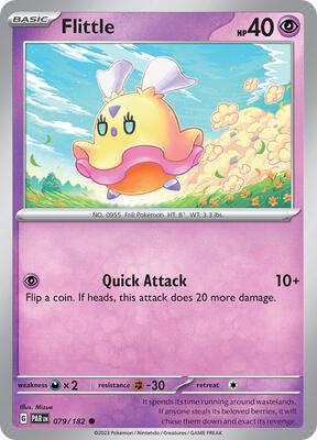Flittle - 079/182 card from SV04: Paradox Rift